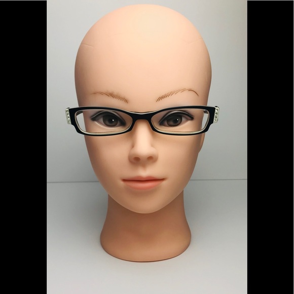 Lafont Eyeglass Frame Nadja 009 Black Rhinestones - Picture 2 of 6